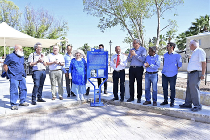כ-100 שנה אחרי: בעפולה חנכו רחוב על שמו של מתכנן העיר ריכארד קאופמן